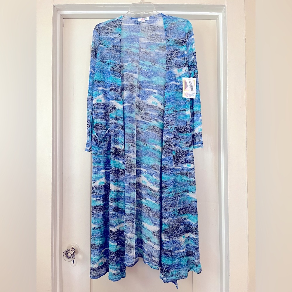 Lularoe Blue Camo Sarah